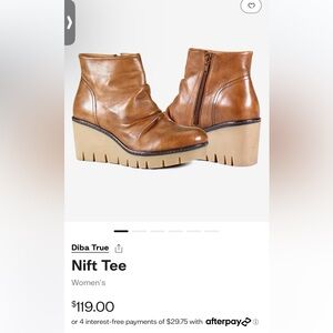 NEW DIBA True booties size 9